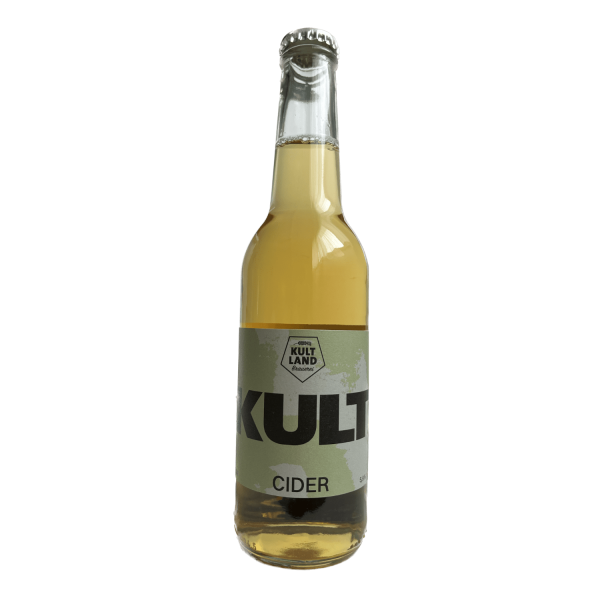 Kult Cider der Kultland Brauerei