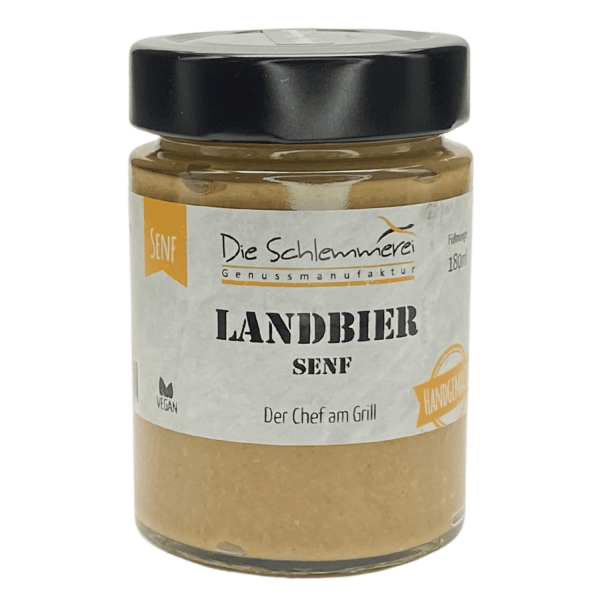 Die Schlemmerei Landbier Senf bei WasRegionales
